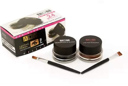 ADS Gel Eyeliner and Eyebrow Filler - Black and Brown