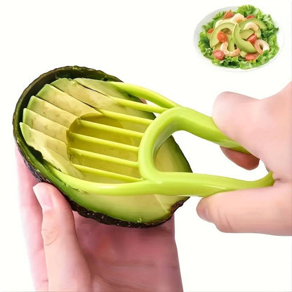 1Pc Ultimate 3-in-1 Avocado Master - Effortless Peeling, Fruit Meat Separation, and Meat Scraping -