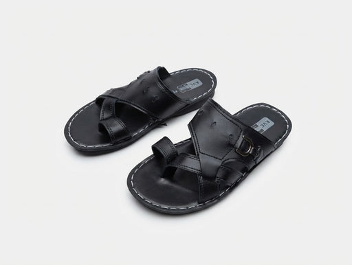Men Pu Slippers Tan