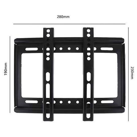 Universal Thin 25KG 14 - 42 Inch TV Wall Mount Bracket for LCD LED PDP Monitor