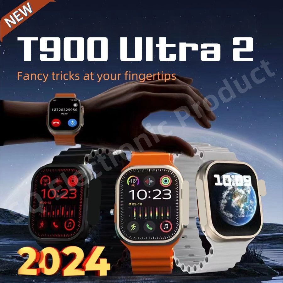 ULTRA 2 T900 Biggest Infinite Display Smart Watch with Bluetooth Calling Smart Watch Wireless