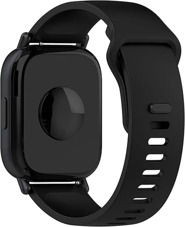 Silicone Strap Compatible with with Xiaomi Redmi Watch 5 Active /   Redmi Watch 5 Lite - Black