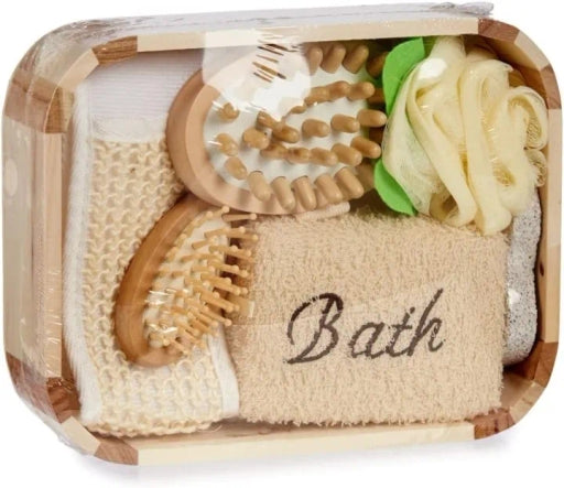 Wooden Bath Set