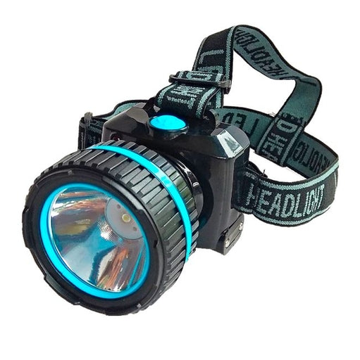 Head Torch AIKO Super Head Mounted LED Rechargeable Lamp Light as-713 - Torch Light