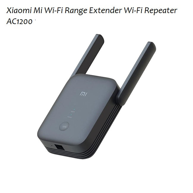 Xiaomi Mi Wi-Fi Range Extender Wi-Fi Repeater AC1200, Dual Band, 1x RJ45 100Mb/s, RA75 with Ethernet Port Slot