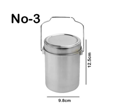 Stainless Steel Tiffin Carrier Lunch Box-1Pc/4pcs