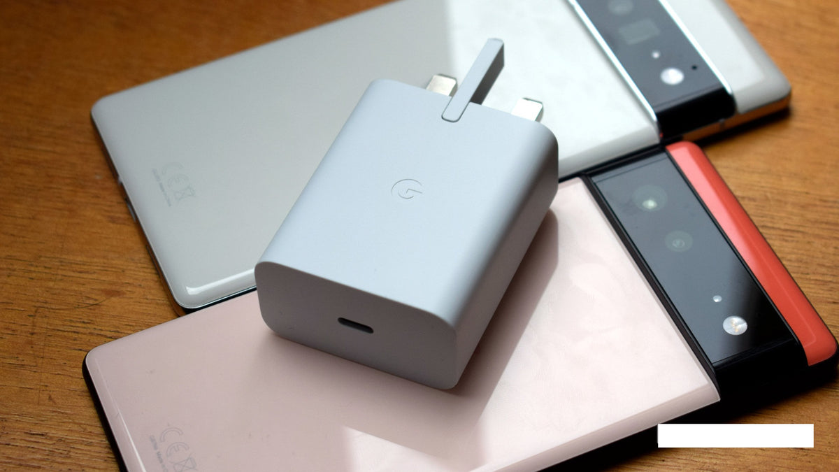 Google 30W UK Plug USB-C Fast Charger & Type-C Cable For Pixel Smartphones
