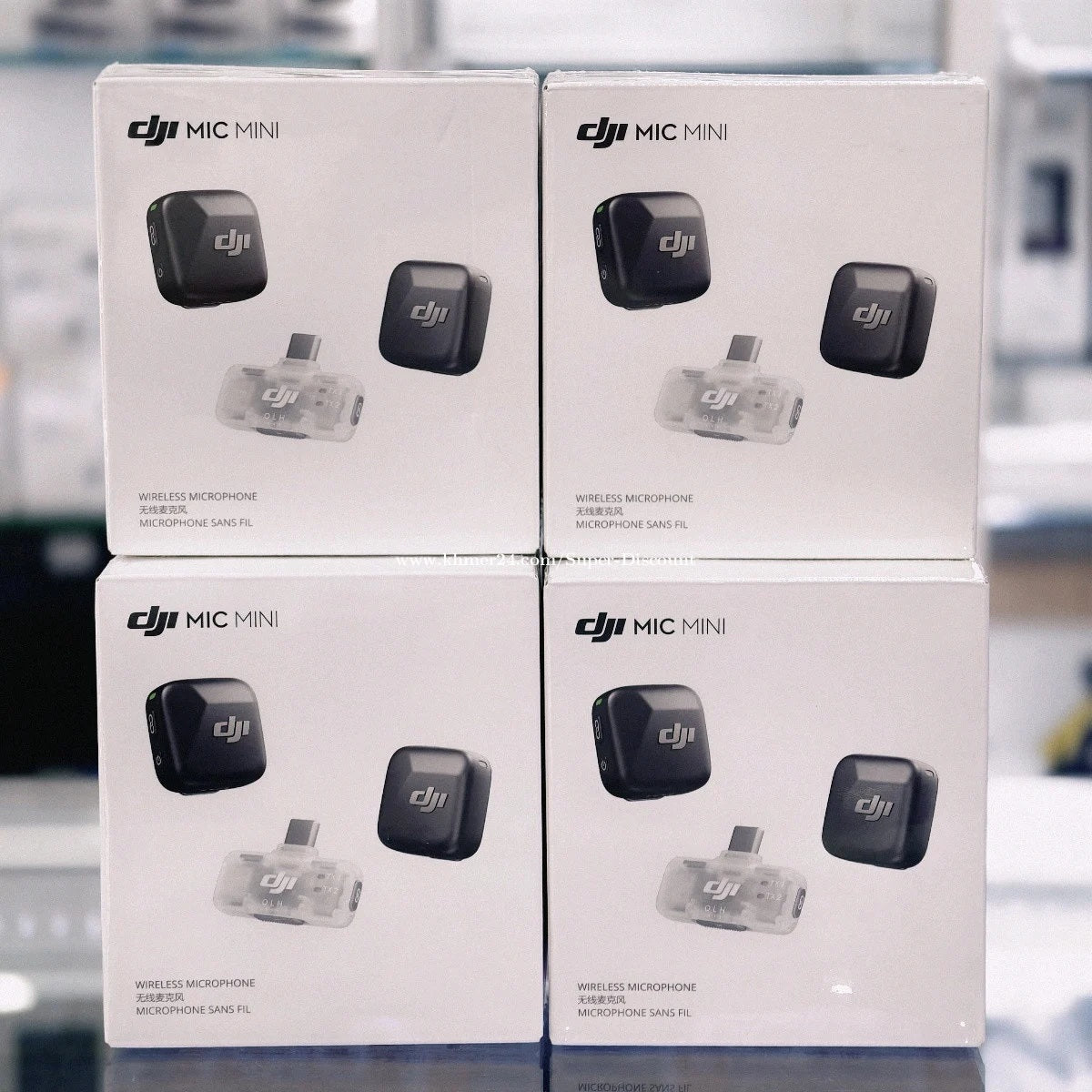 DJI Mic MINI (2 TX + 1 Mobile RX) USB-C FOR Interviews, Livestreaming, Content Creation, Office Use