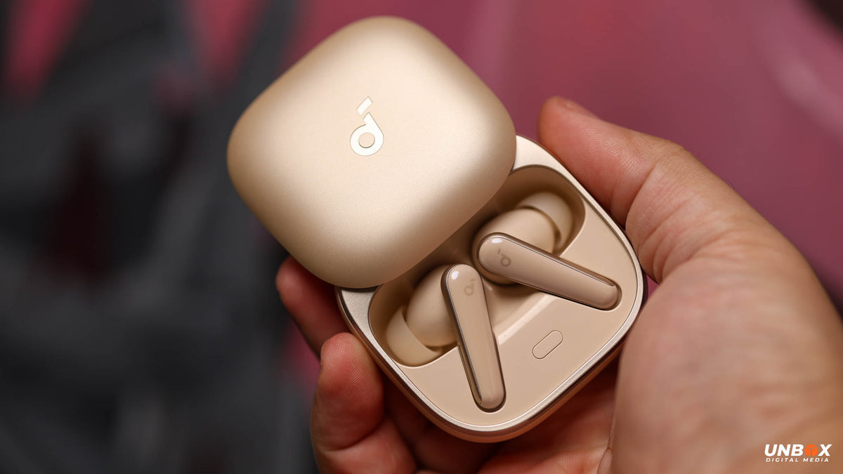 Anker Soundcore Liberty 5 , Noise-Cancelling Wireless Earbuds, 2x Stronger Voice Reduction, Real-Time Adaptive Noise Cancellation, Fast Charging, Dolby Audio, 6-Mic AI Clear Calls, Long Battery Life