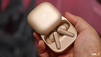 Anker Soundcore Liberty 5 , Noise-Cancelling Wireless Earbuds, 2x Stronger Voice Reduction, Real-Time Adaptive Noise Cancellation, Fast Charging, Dolby Audio, 6-Mic AI Clear Calls, Long Battery Life