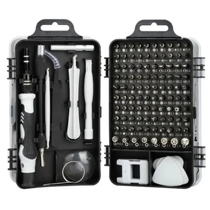 115-In-1 Precision Screwdriver Repair Tool Kit | Multi-Function Set with 98 Magnetic Bits