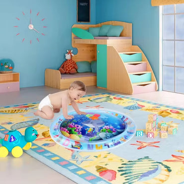 Baby Inflatable Water Play Mat – Sensory Activity Mat for Motor Skills & Development