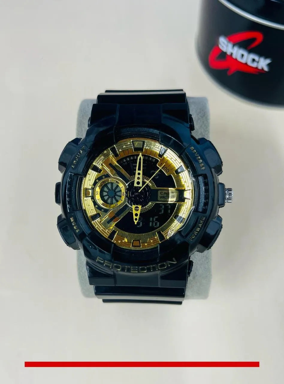 Sport Brand Men Sports Watches Dual Display Analog Digital LED Electronic Quartz Wristwatches