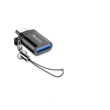 YESIDO GS06 Portable Type-C to USB OTG Connector Adapter with Keychain