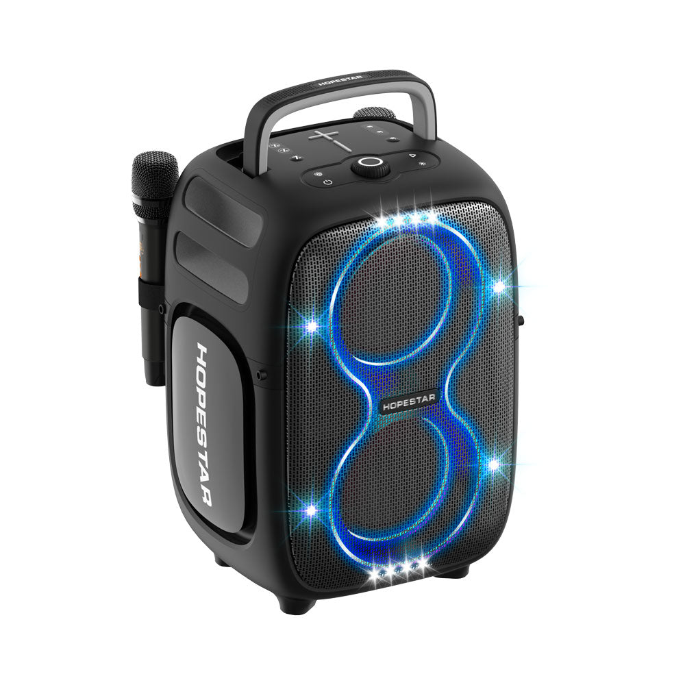 HOPESTAR PARTYONE CLUB 650W High Power PartyboX Bluetooth Speaker with Dual Microphones