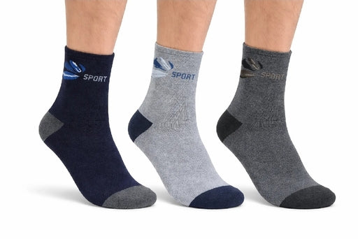 Unisex Classic Cotton Half Socks
