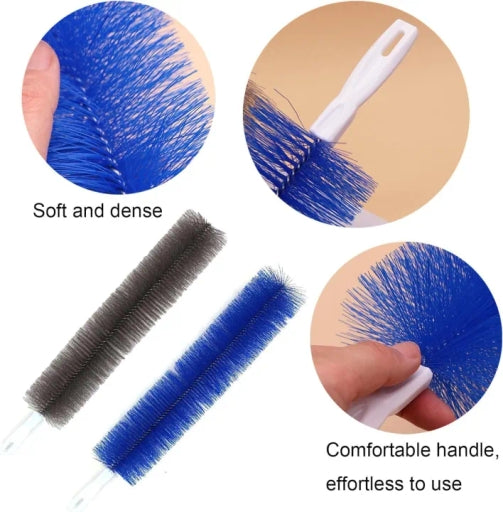 Flash Dust Magnet,Flexible Fan Dusting Brush Fan