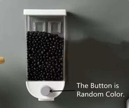 Wall-Mounted Food Dispenser for Cereal, Rice, Nuts & Snacks