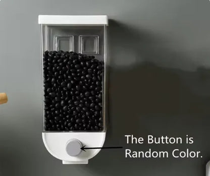 Wall-Mounted Food Dispenser for Cereal, Rice, Nuts & Snacks