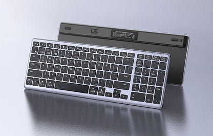 UGREEN 75163 Wireless 2.4G+ Bluetooth Membrane Rechargeable Keyboard