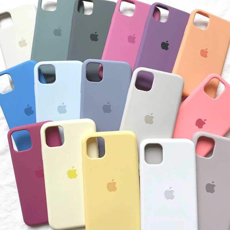 Fully Covered Soft Silicone Case For IP 11 / 11 PRO / 11 PRO MAX ( with Logo )