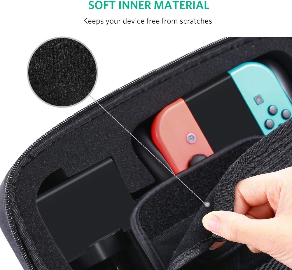 UGREEN LP145 Shockproof Case for Nintendo Switch Travel Carrying Case - 50275
