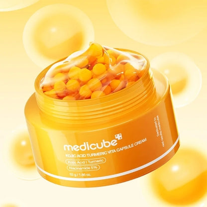 MEDICUBE Kojic Acid Turmeric Vita Capsule Cream 53G