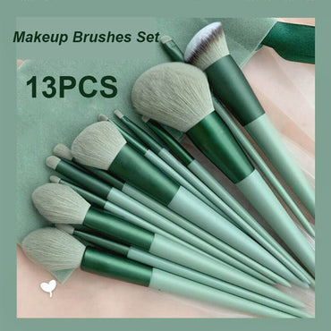 Makeup Brush Holder/Makeup Brush Cleaning Machine/13 Pcs Makeup Brushes Set Eye Shadow Foundation