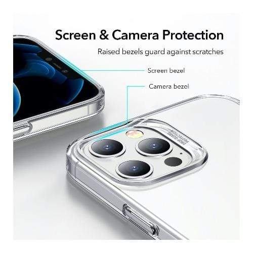 Joyroom Clear Case For IP 13 PRO / Shockproof Full Lens Protection Transparent Cover