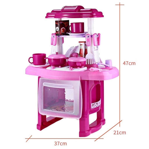 Pretend Play Mini Simulation Kitchen Cooking Toys Kids Girl Cooker Toy - Big Size 47Cm X 37Cm X 21Cm