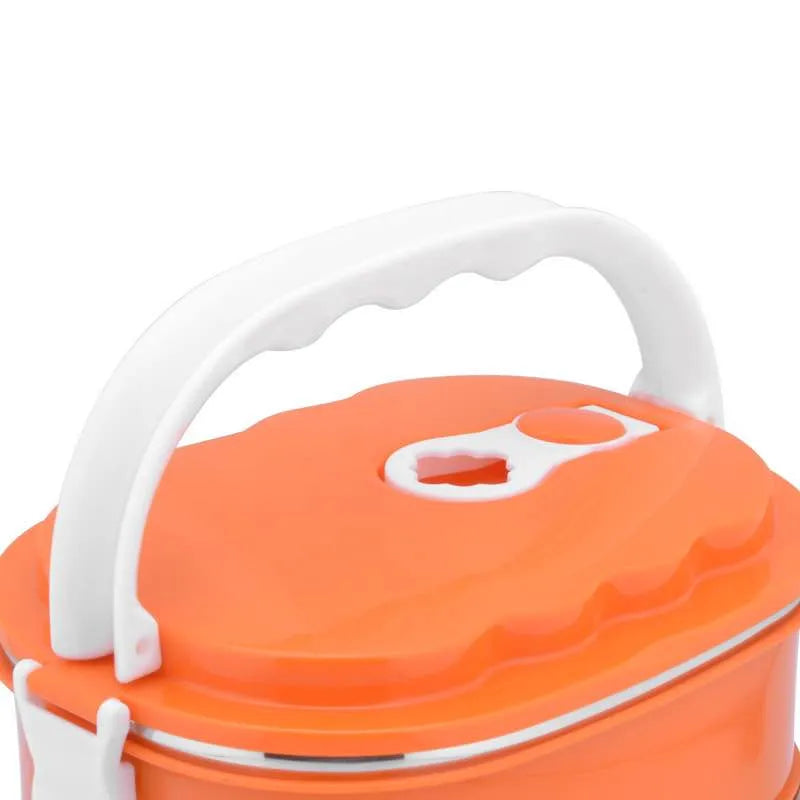 Stainless Steel Lunch Box Bento with Handle - 0.9L