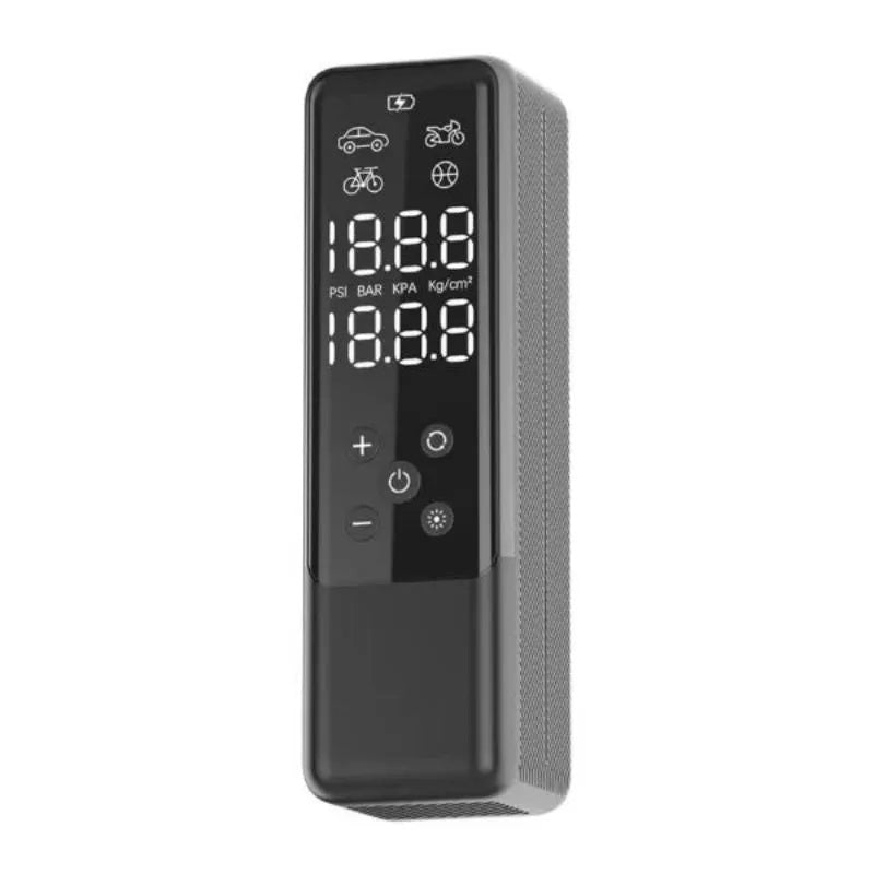 WiWU 85W Multi-Mode Car Inflator Pump With LED Light and Digital Air Pressure Display