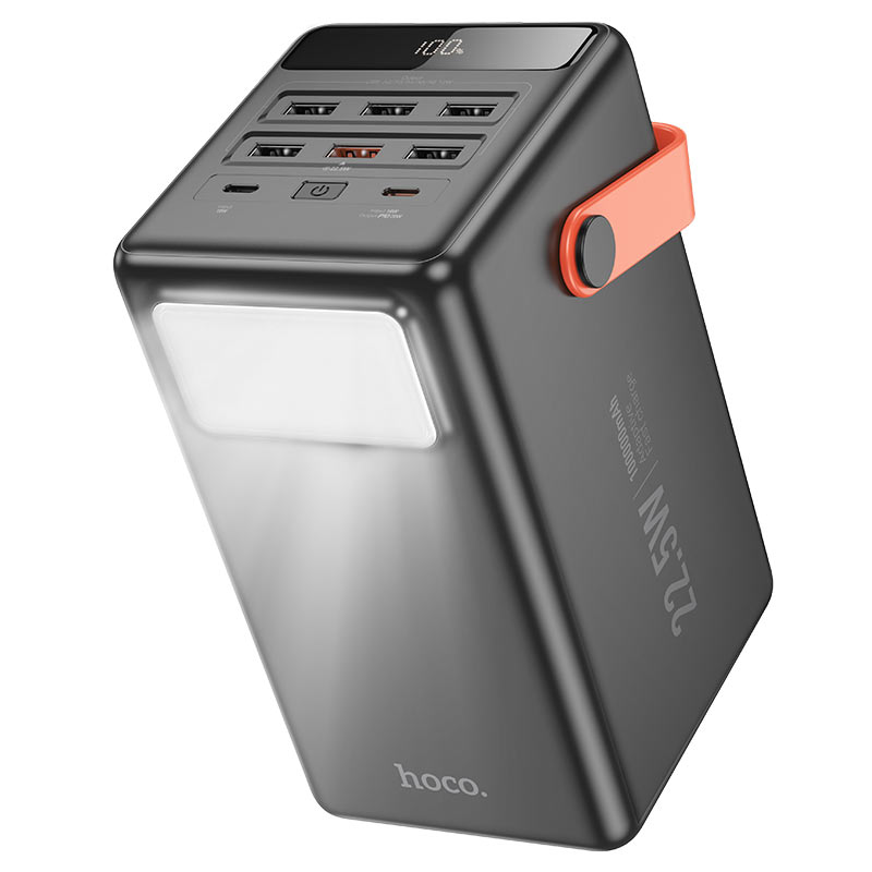 HOCO J142 High Capacity 100000mAh Power bank “Surpass” 22.5W + PD20W