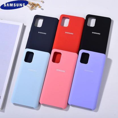Soft Silky Silicone Cover Soft-Touch Back Case For Galaxy Note 20