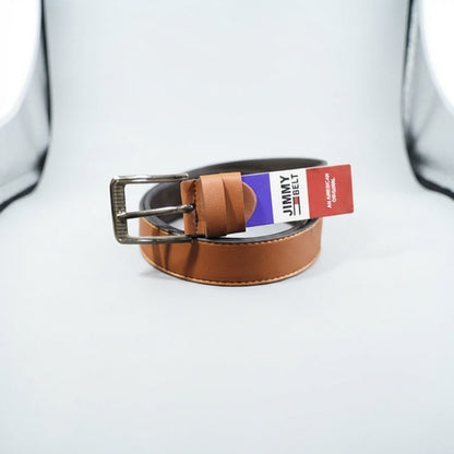 Men Formal Rexine Belt Adjustable
