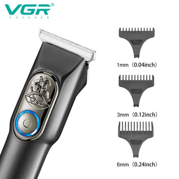 VGR V-963 zero Hair Cut Machine Electric Professional Cordless Hair Trimmer Clipper for Men