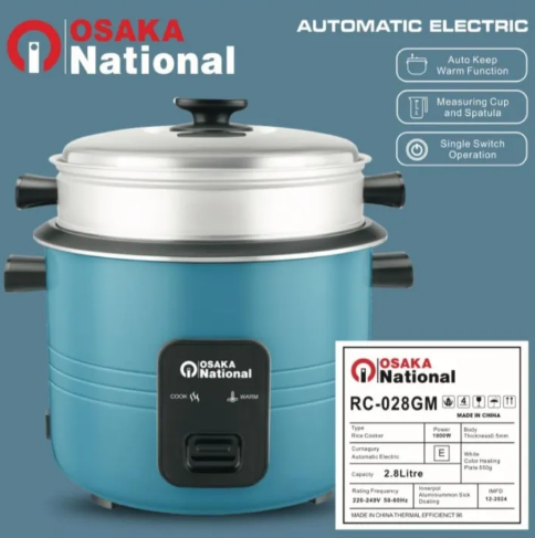 Automatic Electric Rice Cooker 2.8L