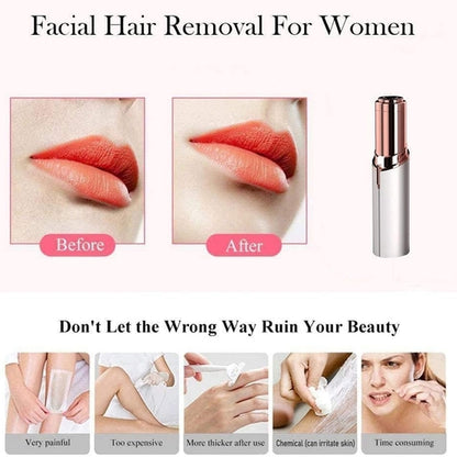 Flawless Facial Hair Remover for All Skin Type Finishing Touch- Rechargeable