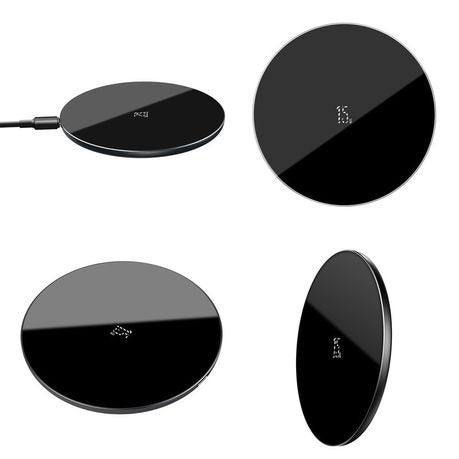 Baseus Simple Wireless Charger 15W (Updated Version with 1M Type-C Cable )