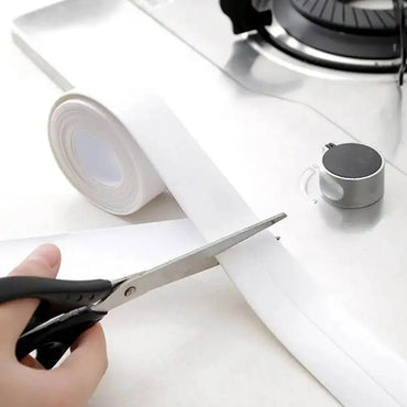 3.2M PVC Waterproof Kitchen Self Adhesive Sealant Tape Sealing Tape Seal Strip