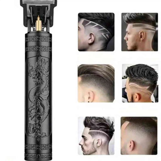 Vintage T9 Men's Hair Clipper Electric Shaver Rechargeable Hair Trimmer Beard Clipper