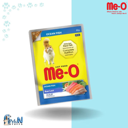 Me-O Cat Wet Food Pouch 80G