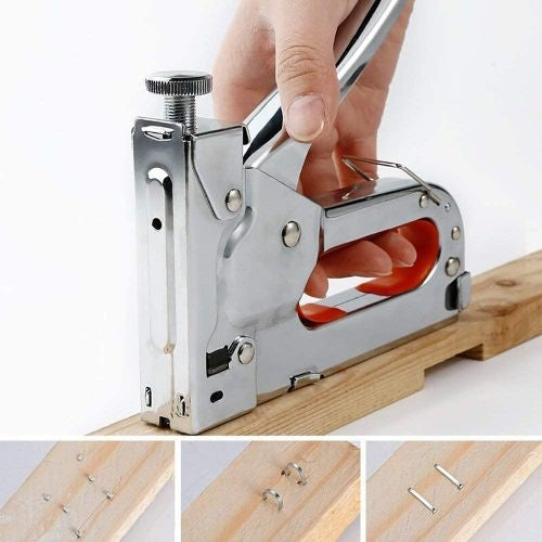 Heavy Duty 3 in 1 Multitool Nail Staple Metal Gun Stapler Stapling Machine Tacker Nail Stapler UType