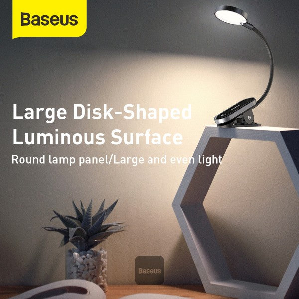 Baseus Led Desk Lamp Clip-On Night Light Reading Computer Keyboard illuminated Eye Protection Lamp With USB Charging