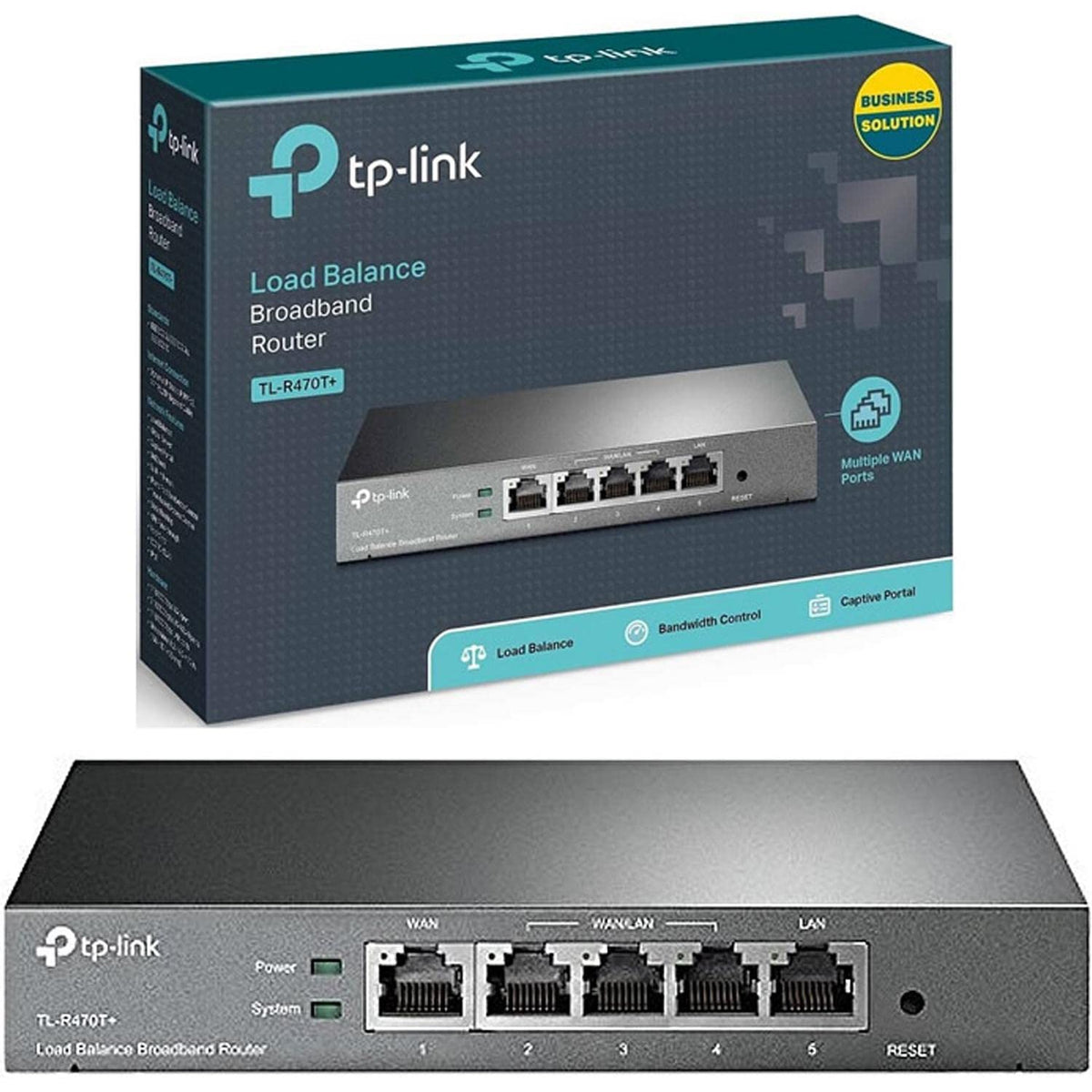 TP-LINK Load Balance Broadband Router (TL-R470T+)