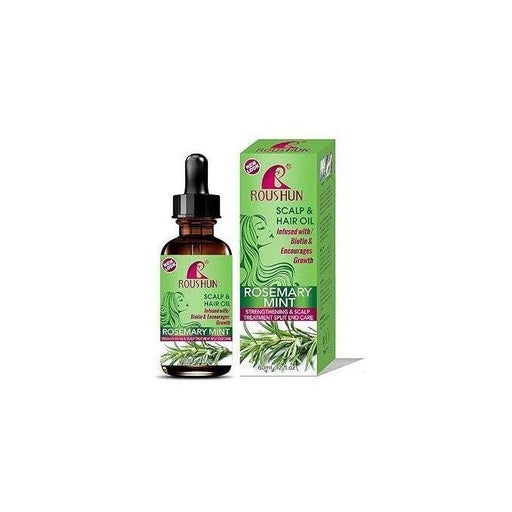 Roushun Rosemary Mint Strengthening Scalp and Hair Oil - 60Ml