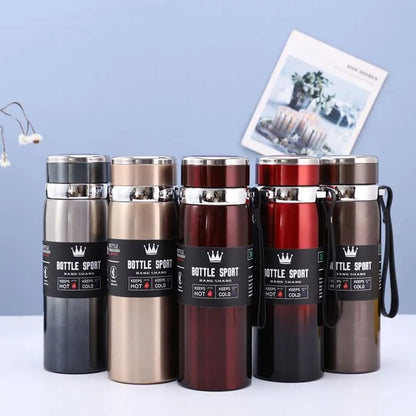 1000Ml Stainless Steel Vacuum Thermal Water Bottle | Insulated Thermos Flask for Hot & Cold Drinks