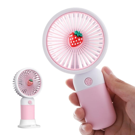 Rechargeable Mini Handheld Fan – Portable USB Battery Powered Desk & Hand Fan