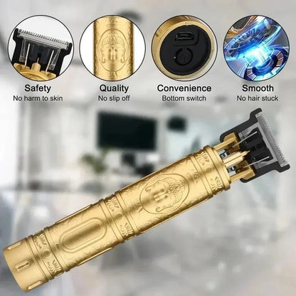 Gold Dragon Hair Clippers for Men