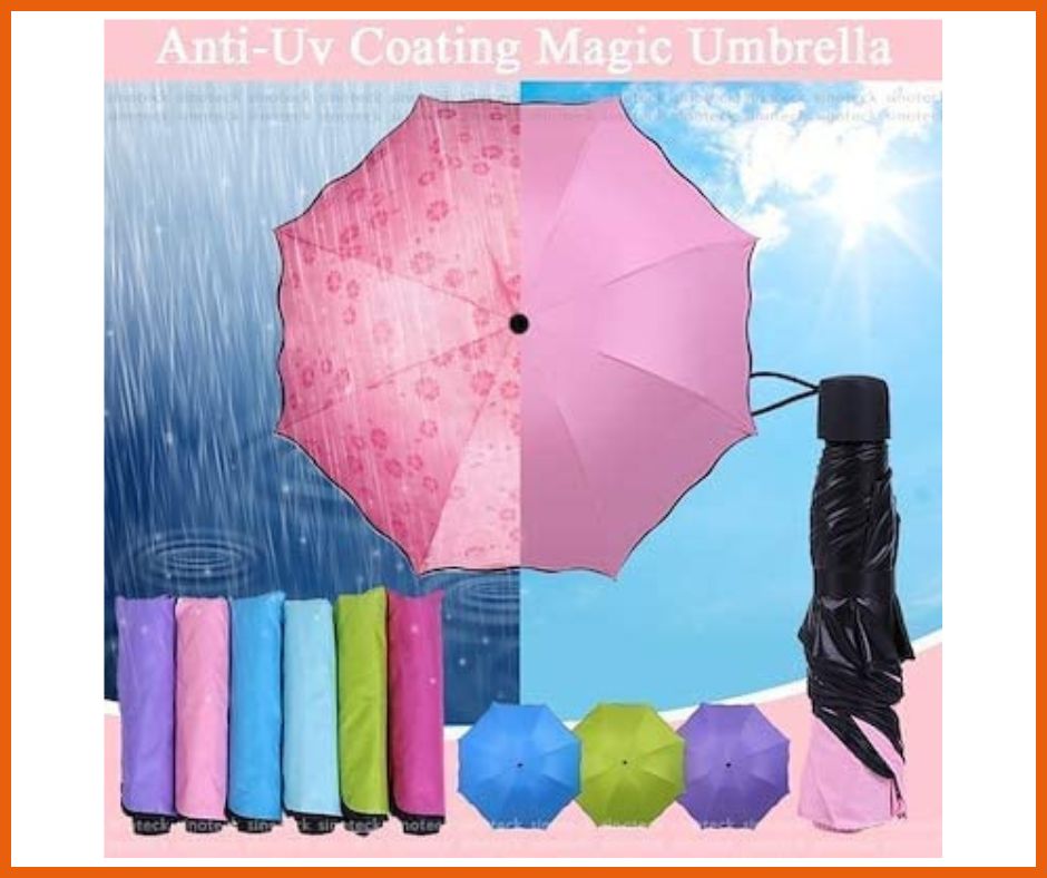 Mini Capsule Umbrella – Compact Foldable UV & Waterproof Travel Umbrella